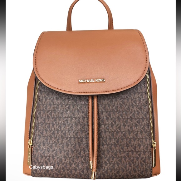 Michael Kors Phoebe Medium Backpack Drawstring School Bag - Picture 3 of 6